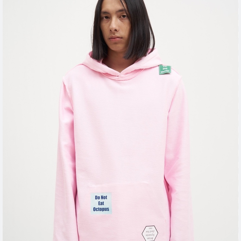 Helmut Lang Pink Hoodie Sweatshirt